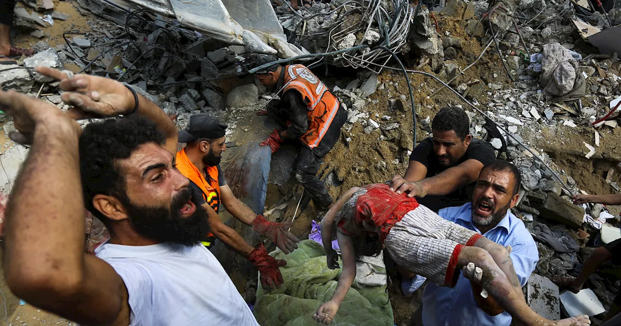 Israeli airstrikes surge in Gaza, killing dozens at a time in destroyed homes, witnesses say