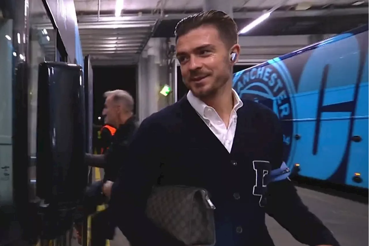 Man City questioned for ‘horrendous’ pre-match outfit that not even Jack Grealish could rock...