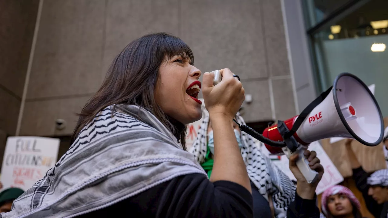 Gaza: College Students Walk Out Calling for Israel Ceasefire