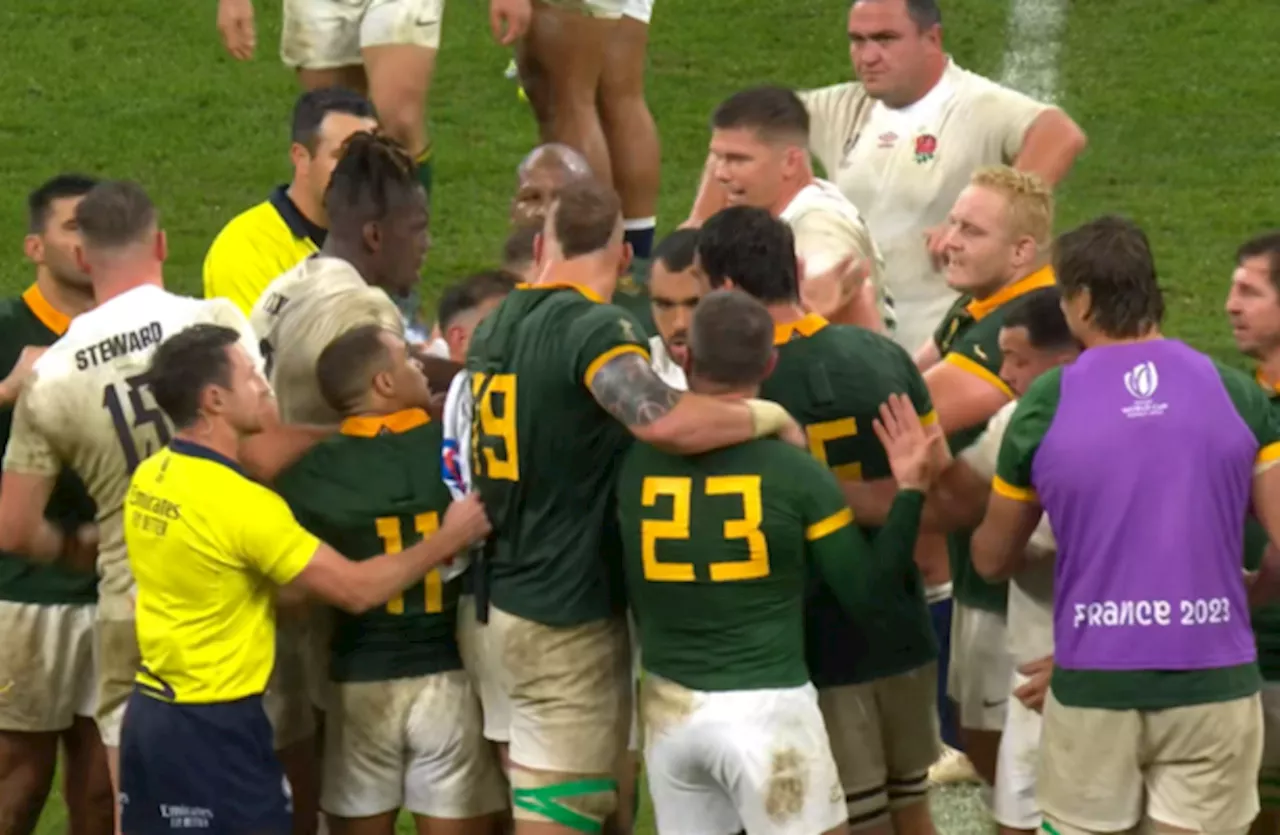 Le Roux: There was 'no disrespect' to English players with celebration