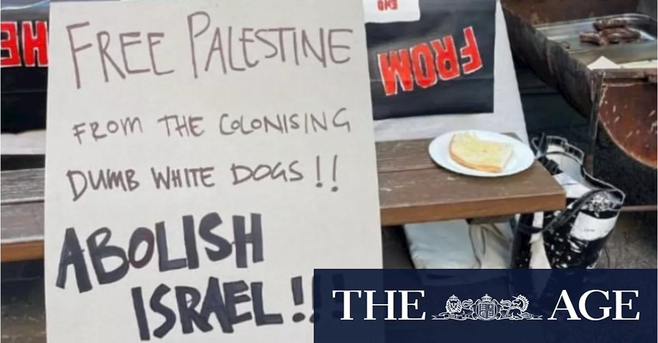 Melbourne wine bar Hope St Radio under fire over anti-Israel banner