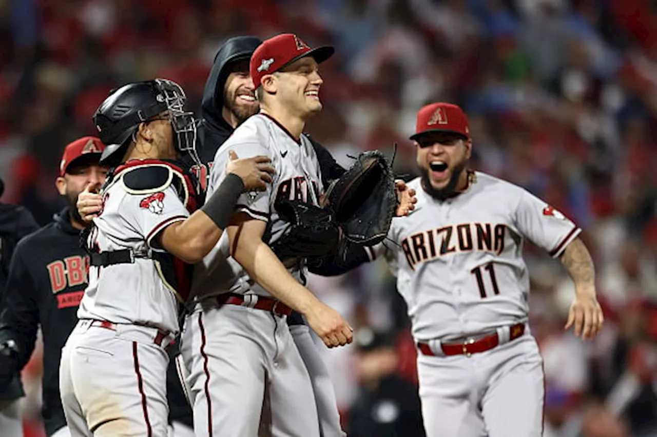 Diamondbacks rally to defeat Phillies, win improbable NL pennant; will face Rangers in World Series