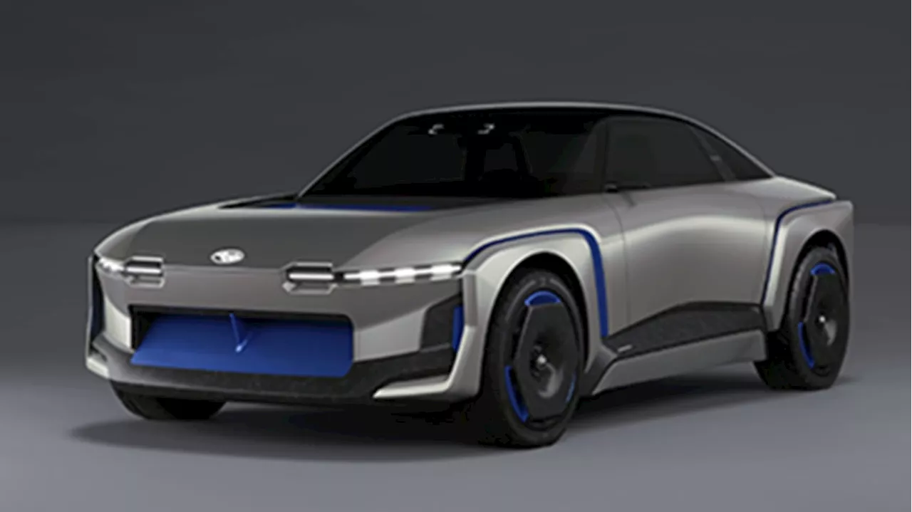 Subaru shows off a flying car and an electric sports car in Tokyo