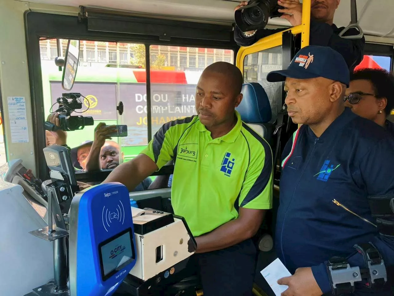 Joburg Transport MEC Kenny Kunene launches new world-class tech for Metrobus fleet