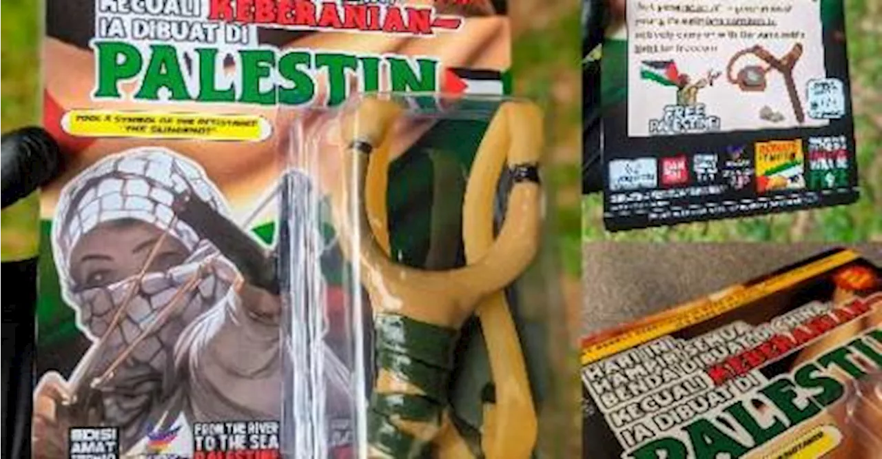 Kedah toy maker auctions off custom toy slingshot to assist in Palestinian cause