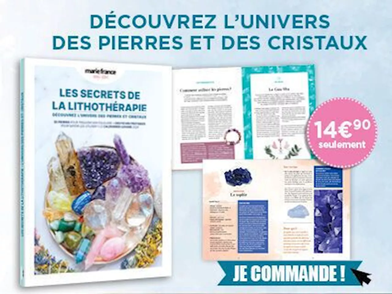 Découvrez l'univers de la lithothérapie et des bienfaits des pierres et des cristaux