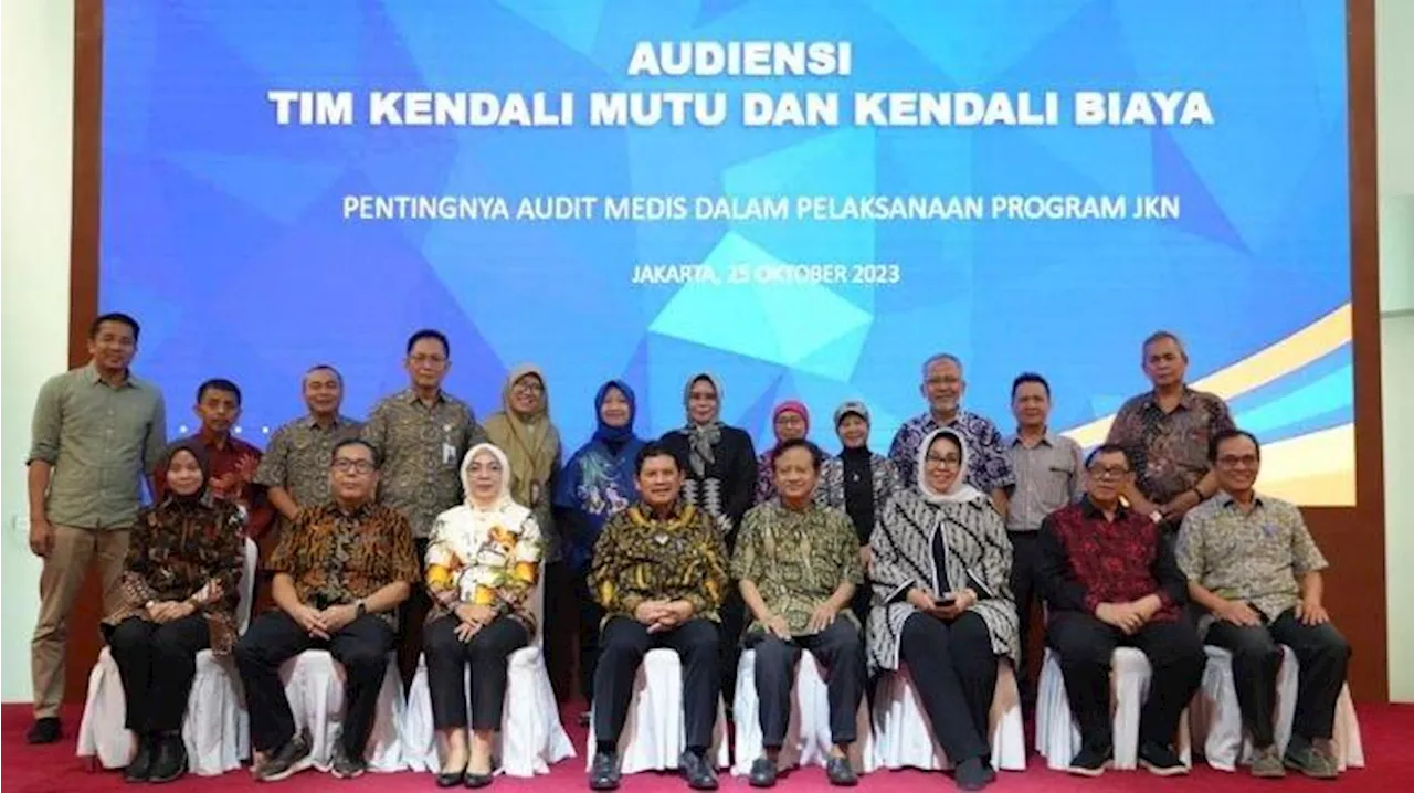 Beri Layanan Kesehatan Berkualitas Bpjs Kesehatan Dan Tkmkb Bahas Pentingnya Audit Program Jkn