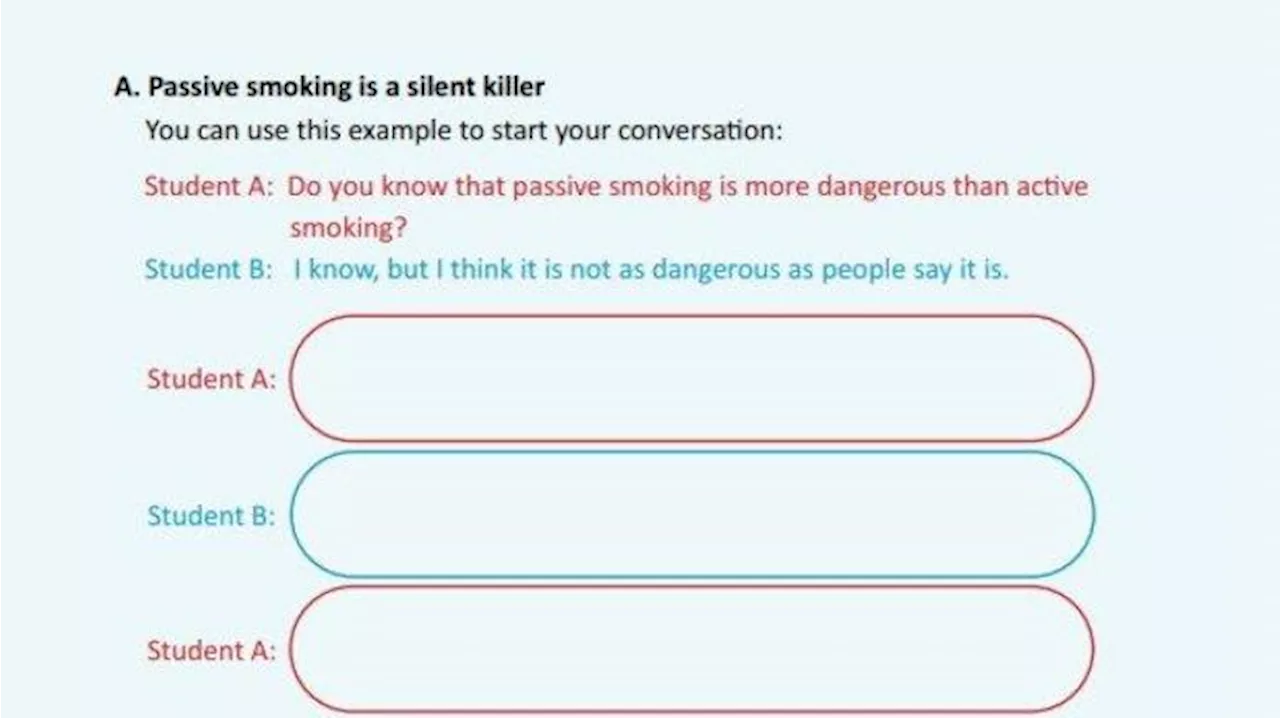 Kunci Jawaban Bahasa Inggris Kelas 11 Halaman 54 Kurikulum 2013: Passive Smoking is a Silent Killer