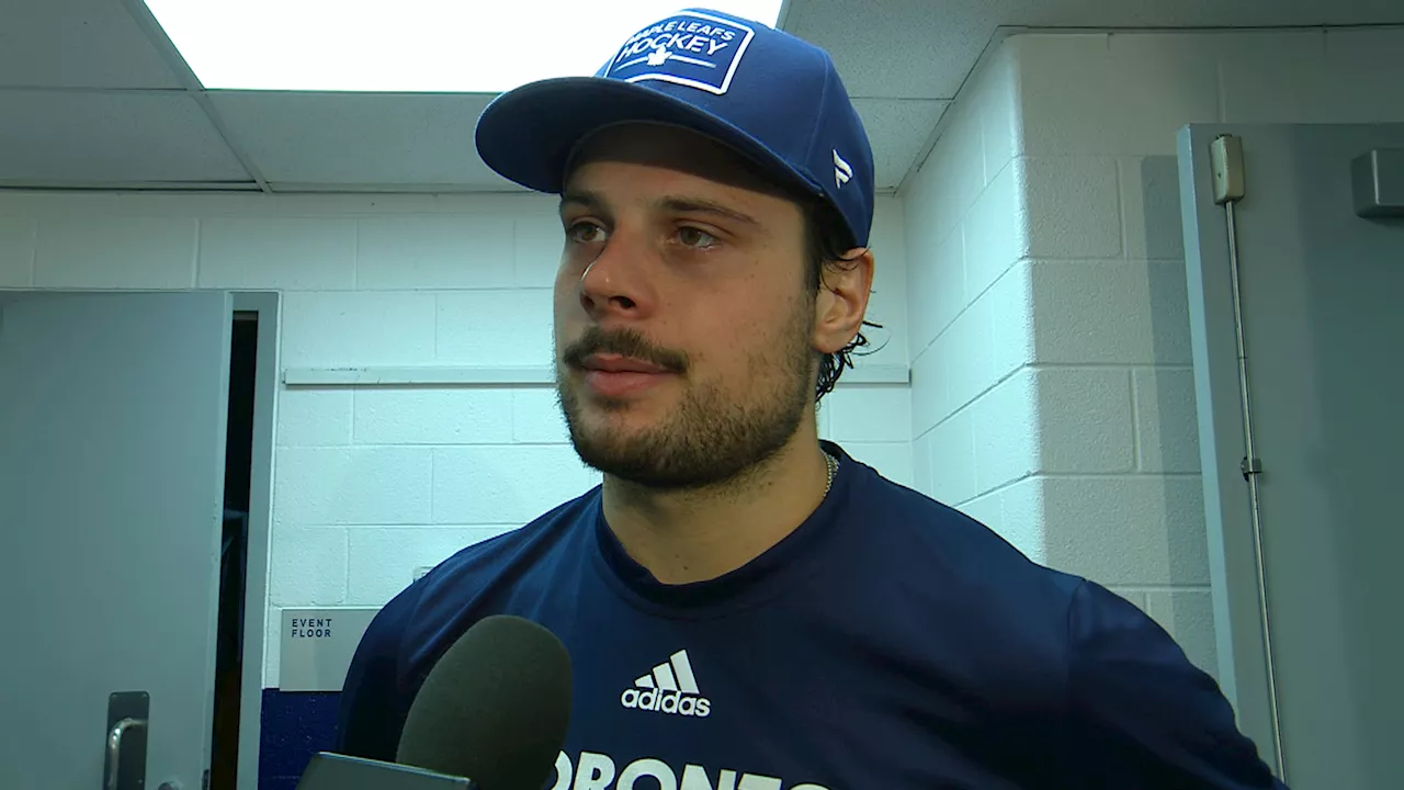 'It's always fun to go against guys like him': Matthews reflects on playing against Ovechkin