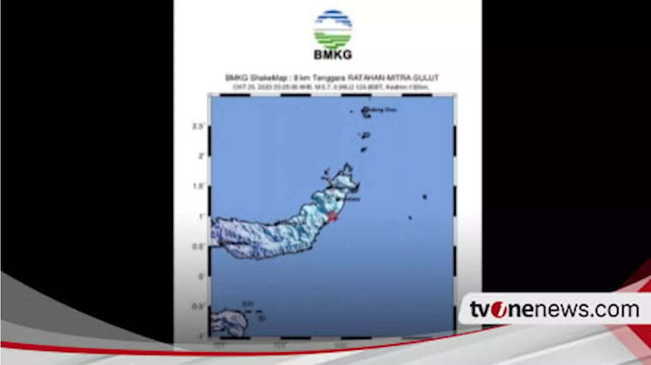 Gempa Magnitudo 5,7 Guncang Minahasa Tenggara dipicu Aktivitas Subduksi Lempeng Laut Maluku