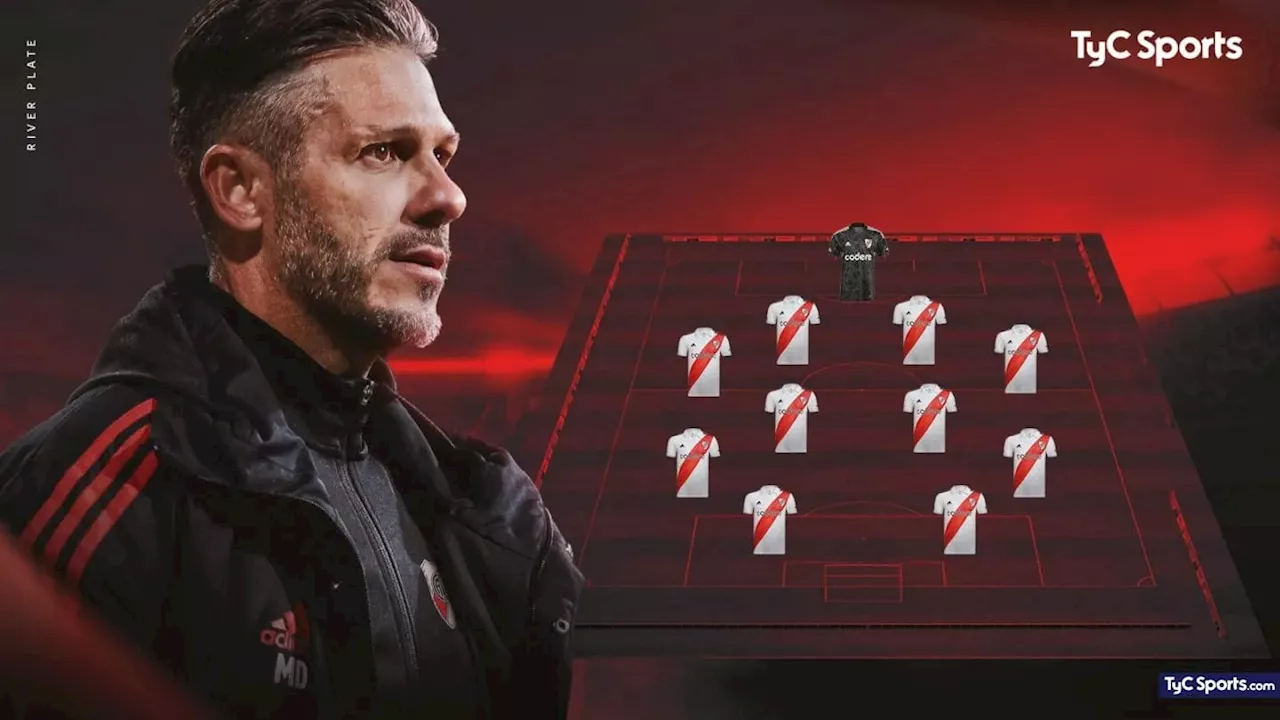 La formación de River vs. Independiente, por la Copa de la Liga