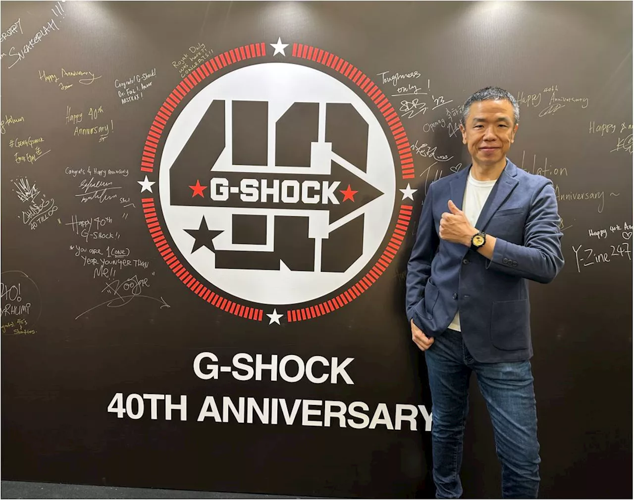 G-Shock pamer koleksi ulang tahun ke-40 di Pavilion Kuala Lumpur