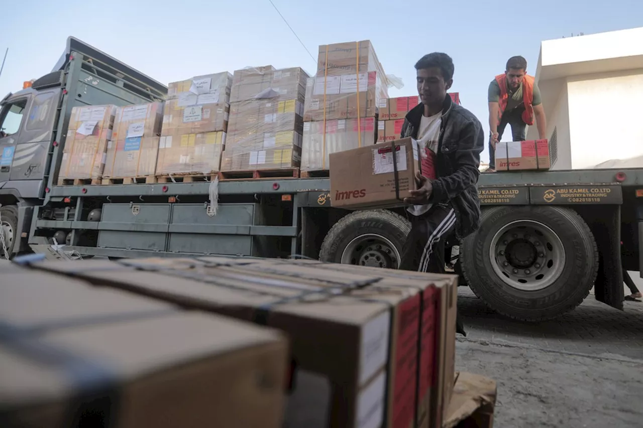 Novo comboio com ajuda humanitária entra em Gaza