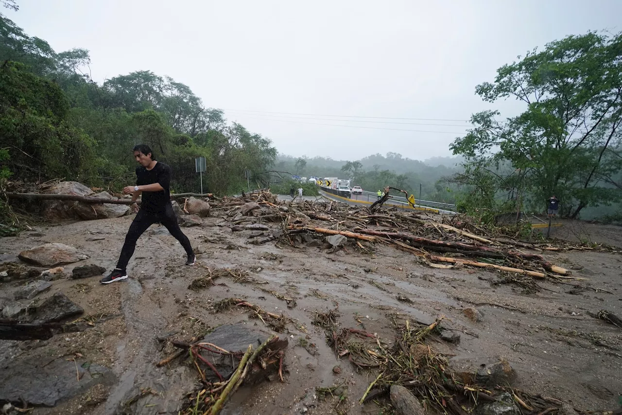 Hurricane Otis smashes into Acapulco as a Category 5 storm