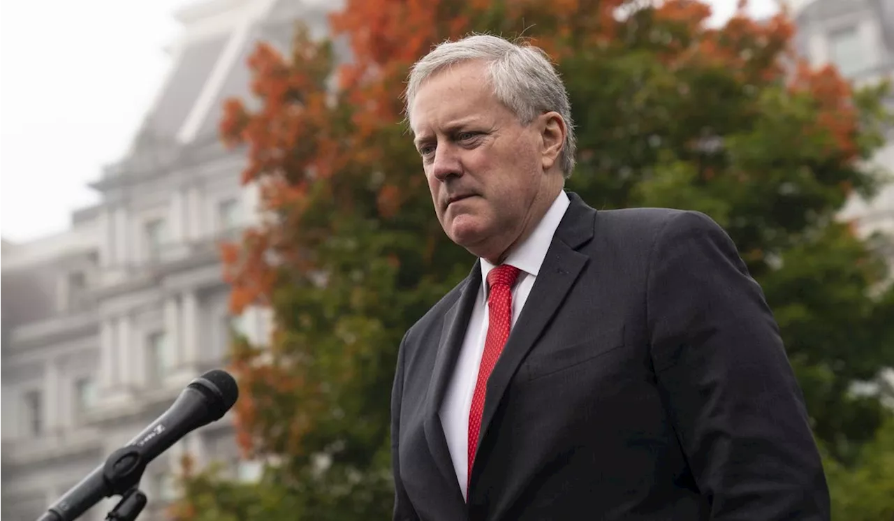 Donald Trump: Mark Meadows never told me 2020 election fraud claims were baseless