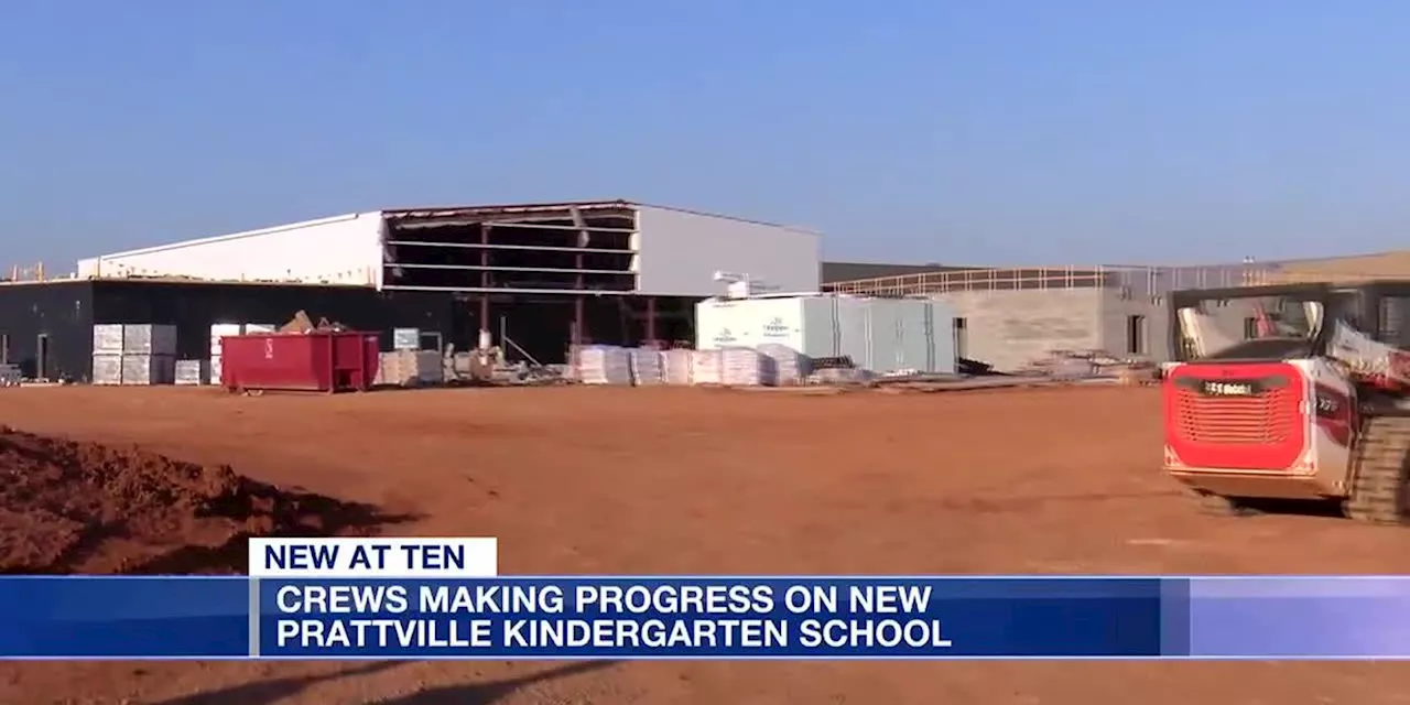 Crews making progress on new Prattville Kindergarten School