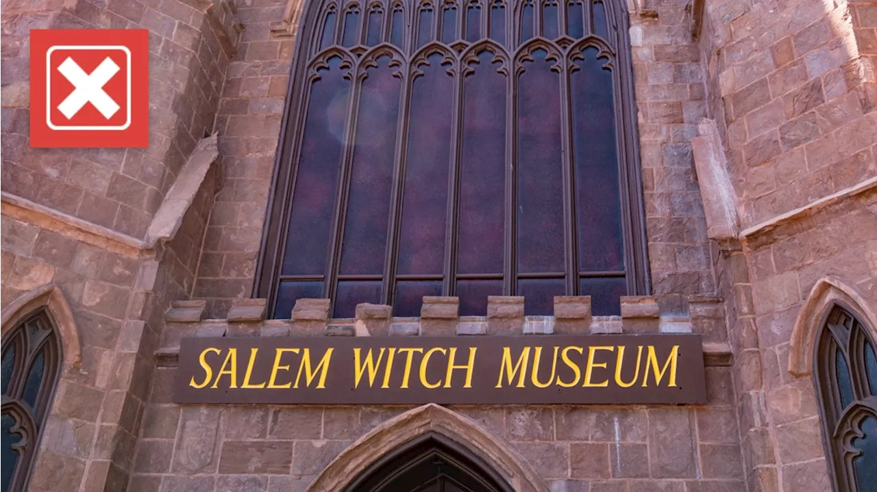 No, witches were not burned at the stake in Salem