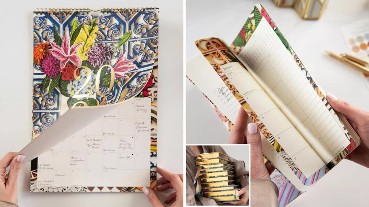 Best 2024 journal and calendars: Aussie brand Bespoke Letterpress behind ‘dreamy’ recyclable Christmas wrap launches new range