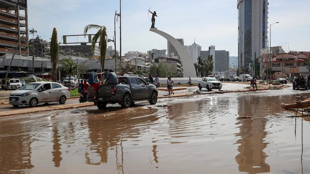 Hurricane Otis leaves dozens dead in Mexico, as search for survivors begins