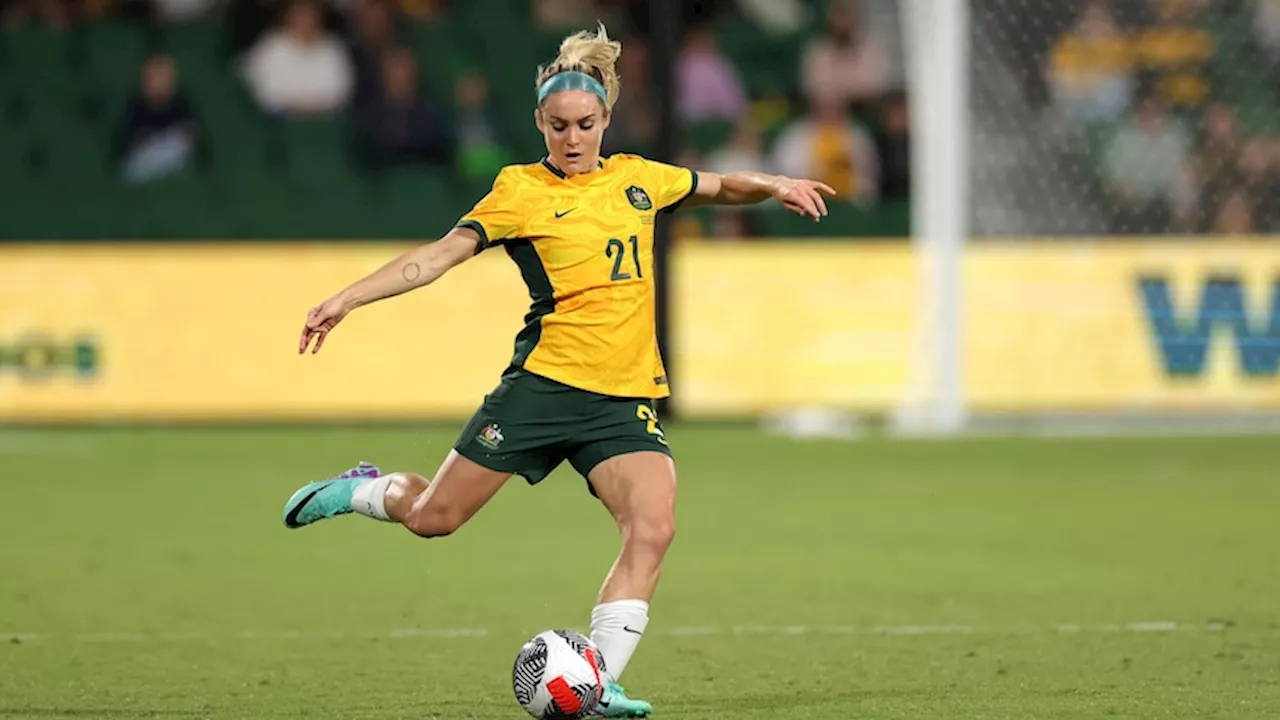 Matildas v Iran live: Australia take early lead in first Paris 2024 Olympics qualifier in Perth