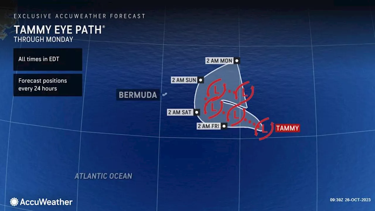 Tammy eyes Bermuda after Hurricane Otis makes unprecedented landfall in Mexico as a Category 5 storm