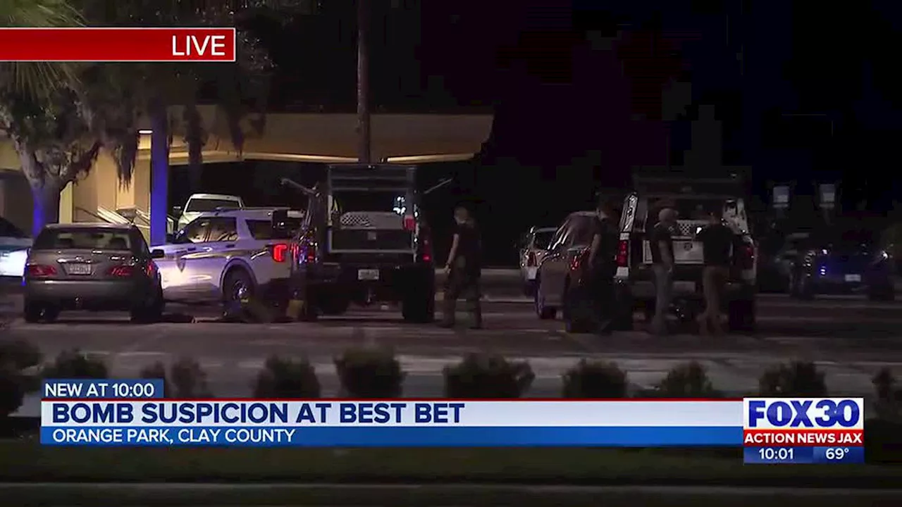 Developing: Reported bomb threat at bestbet in Orange Park