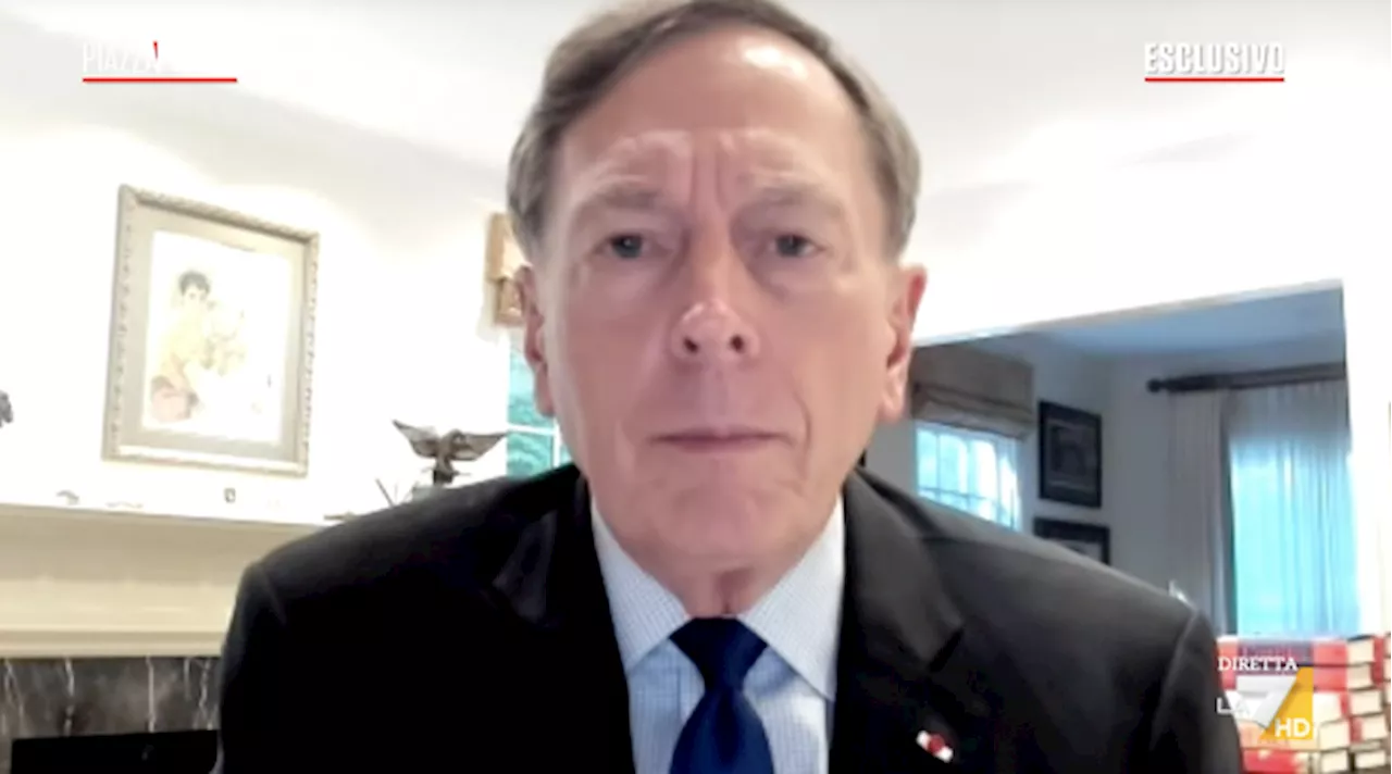 Israele, generale Petraeus: 'A Gaza sarà un massacro'