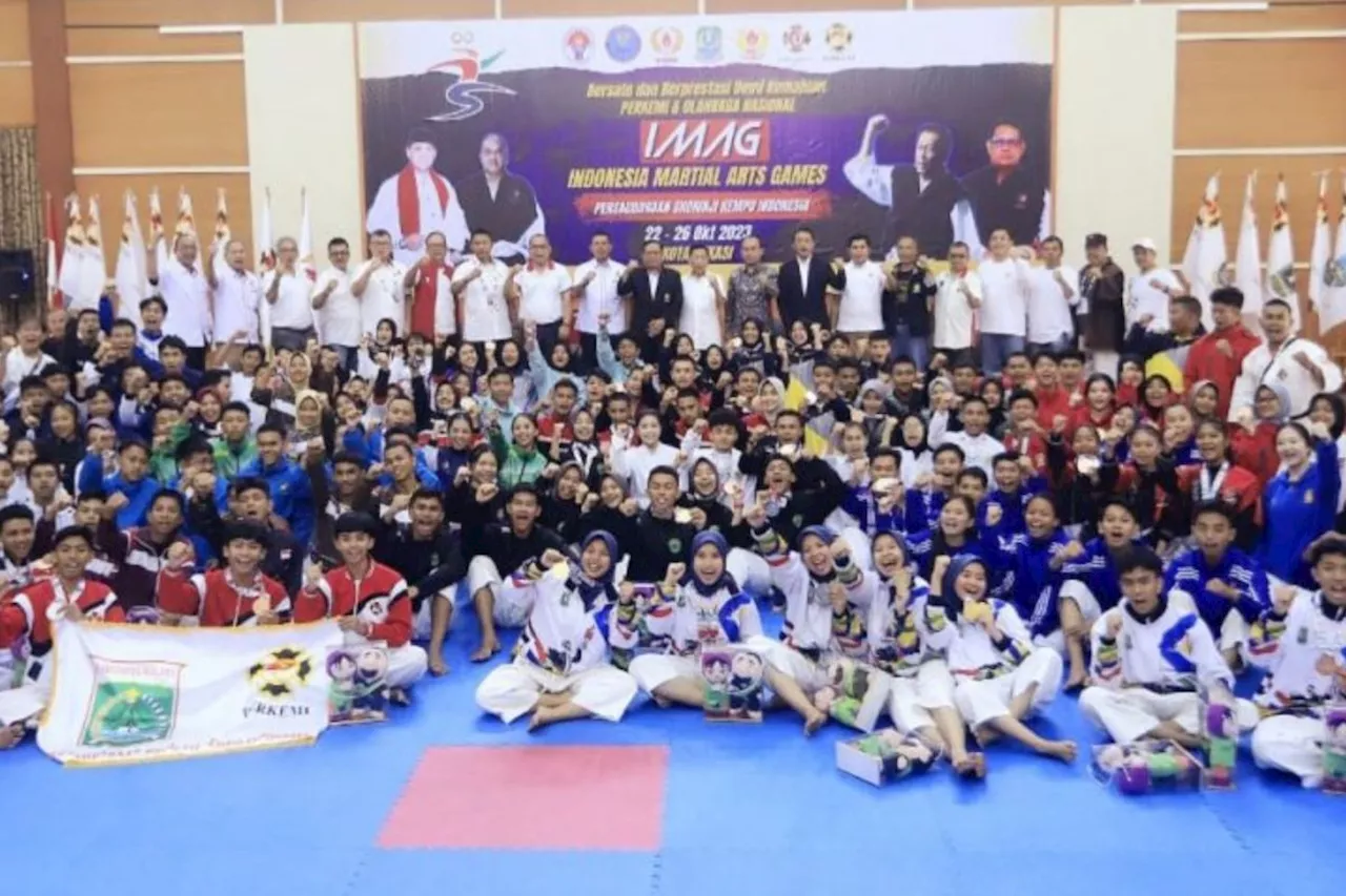 Sumbar juara umum kempo pada IMAG 2023