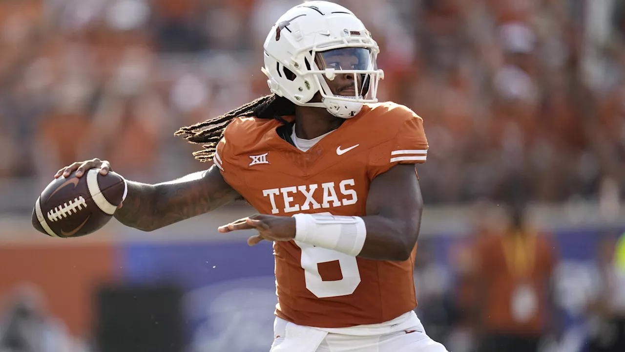 Maalik Murphy gets his chance at QB for No. 7 Texas vs. BYU after Ewers shoulder injury