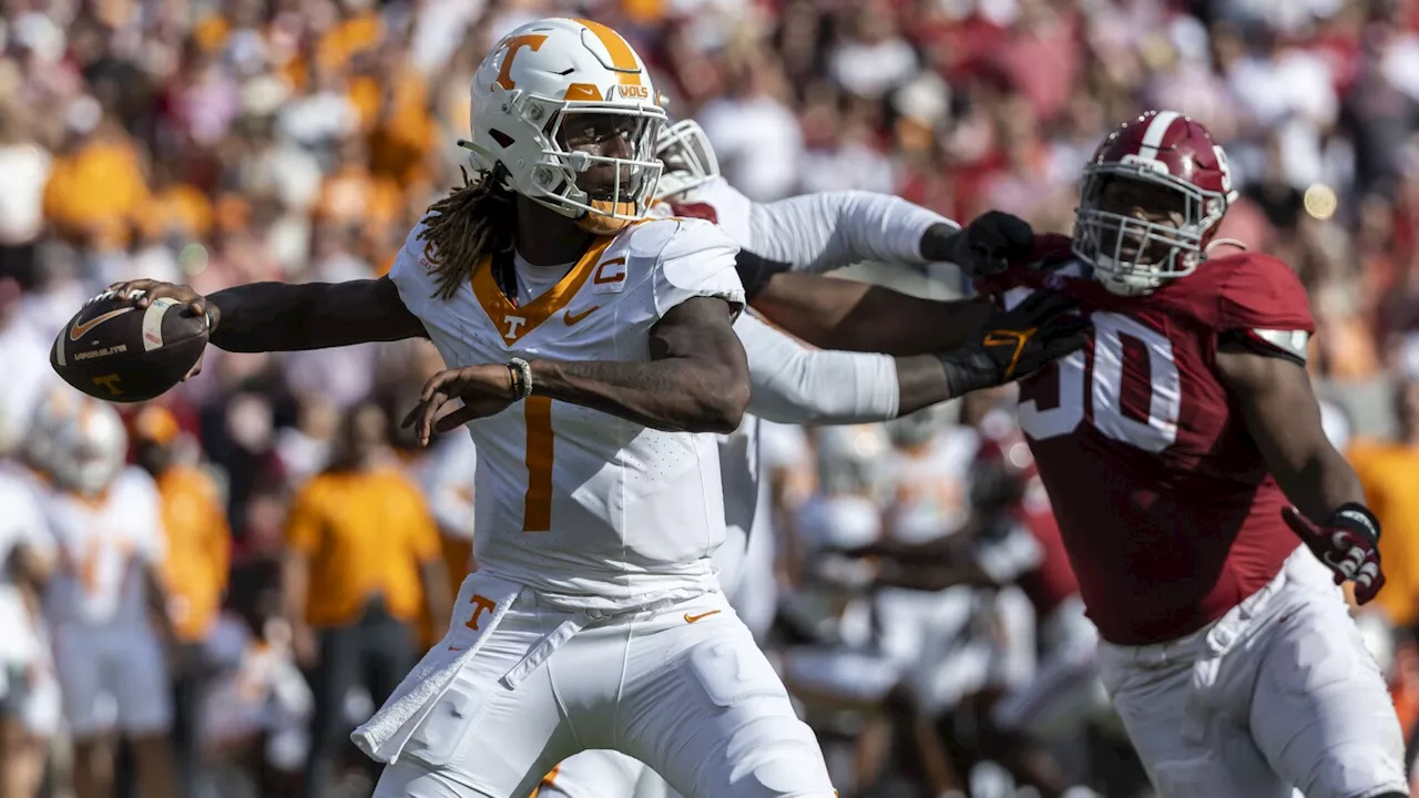 No. 21 Tennessee, looking to move past Alabama loss, visits rested Kentucky in SEC border rivalry