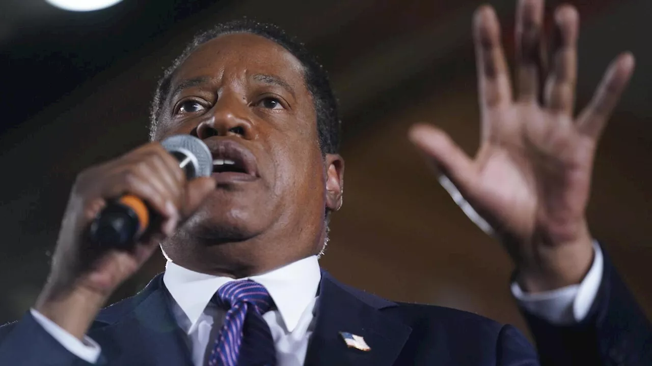 Radio host Larry Elder ends Republican presidential campaign and endorses Donald Trump