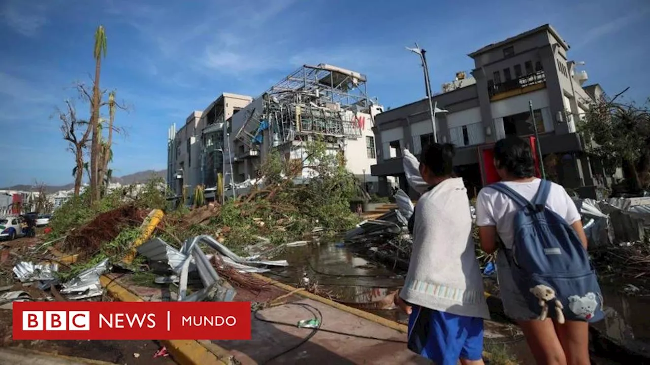 Huracán Otis en Acapulco: las imágenes de la destrucción que dejó el ciclón en México