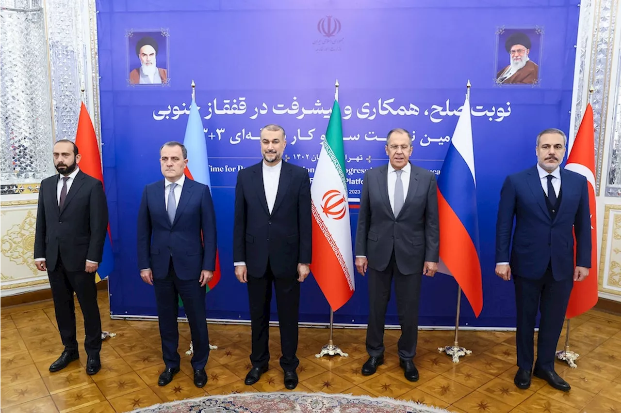 Teheran: 3+3-Treffen der Außenminister aus dem Kaukasus und drei Anrainer-Staaten