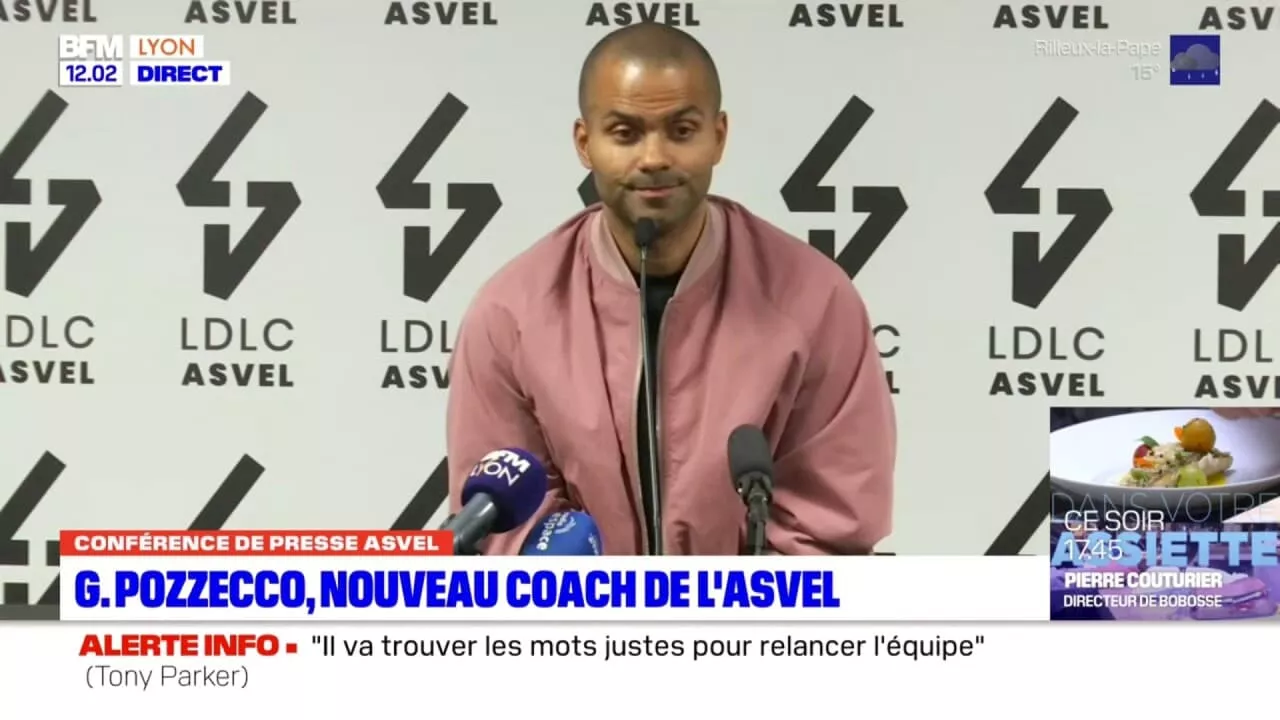 Remplacement de TJ Parker à l'Asvel: Tony Parker assure que son frère 'respecte sa décision'