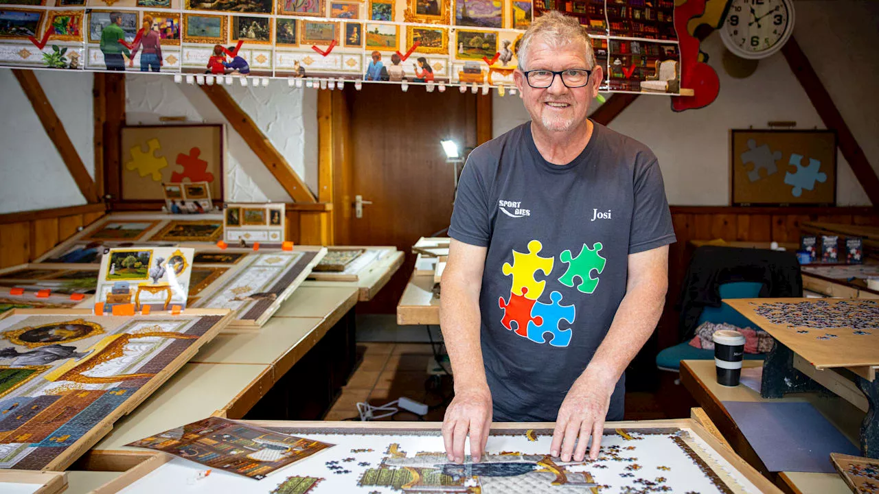 Saarländer kombiniert 54 000 Teile: Ich knack' den Puzzle-Weltrekord