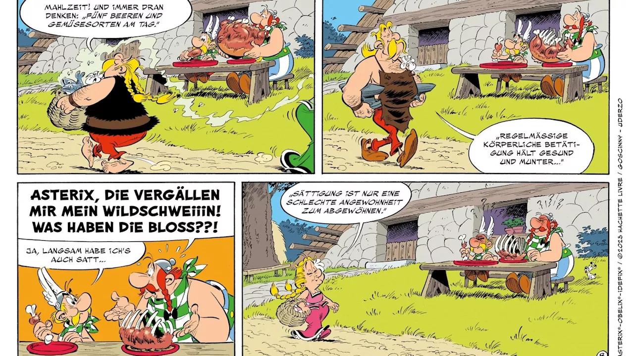 'Die weiße Iris': Der vierzigste Asterix-Band ist da!