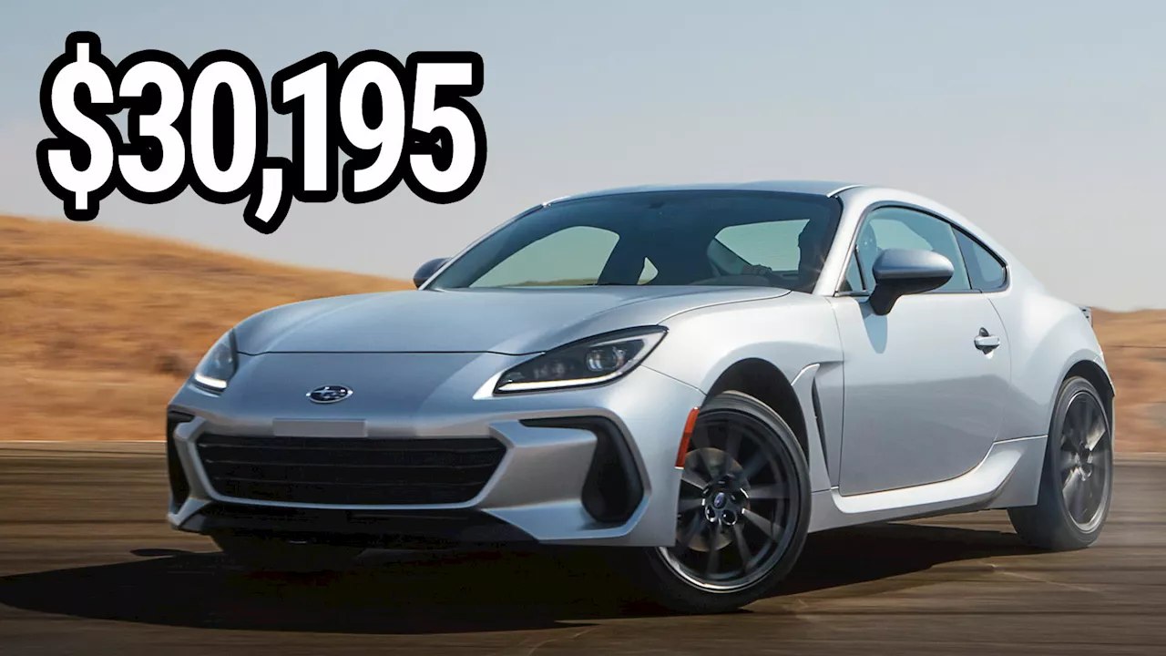 2024 Subaru BRZ Gets $1,600 Price Hike, Entry-Level Trim Goes Manual-Only