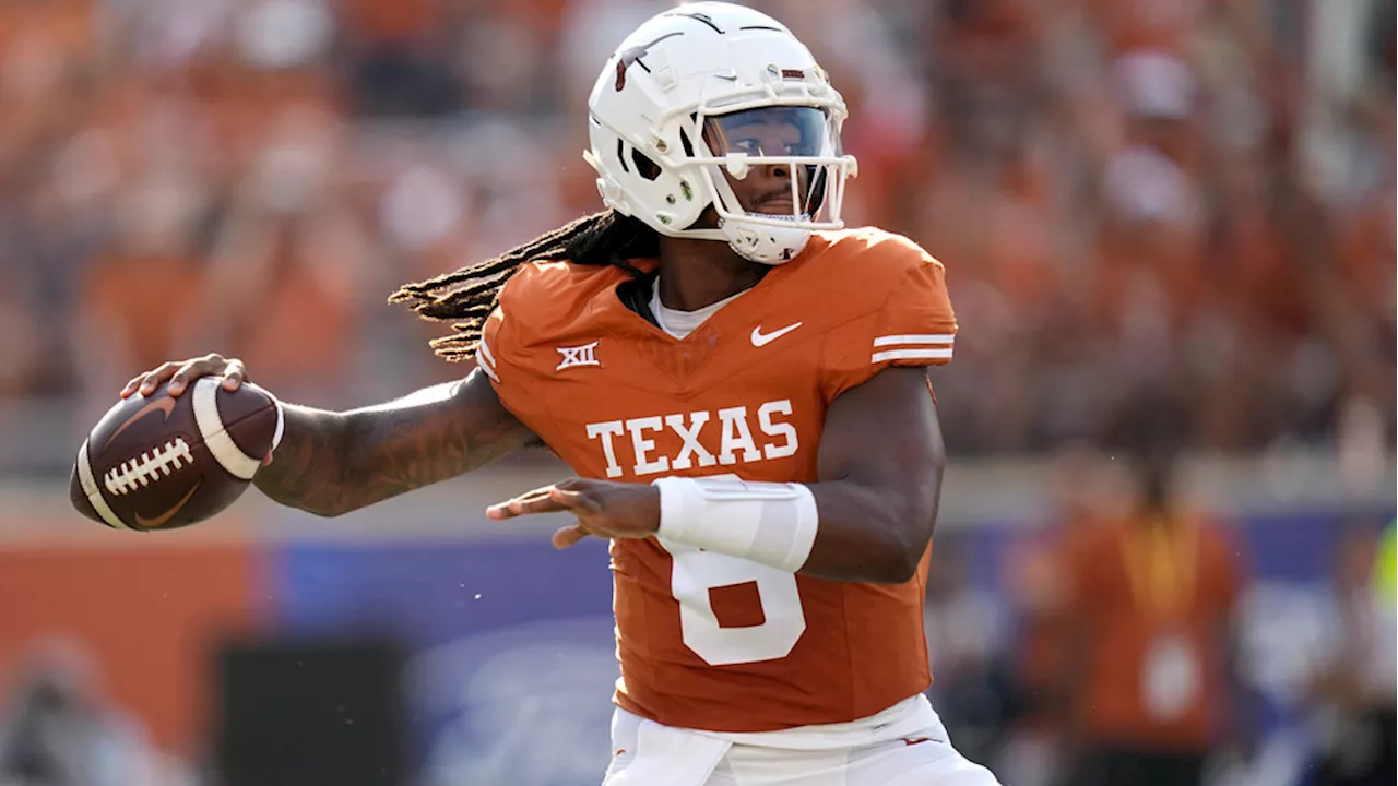 Maalik Murphy gets his chance at QB for No. 7 Texas vs. BYU after Ewers shoulder injury