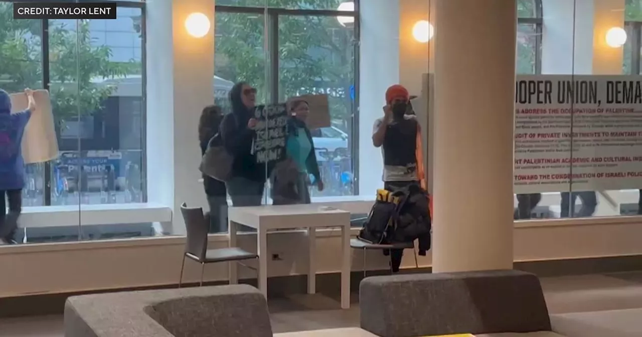 NYPD stresses Cooper Union students were not barricaded inside library during pro-Palestinian rally