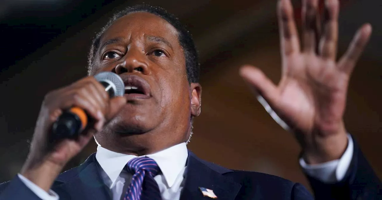 Radio host Larry Elder ends Republican presidential campaign and endorses Donald Trump