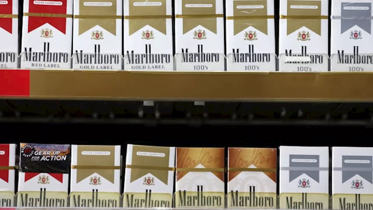 Marlboro maker Altria reports declining revenue, citing competition from illicit e-vapor products