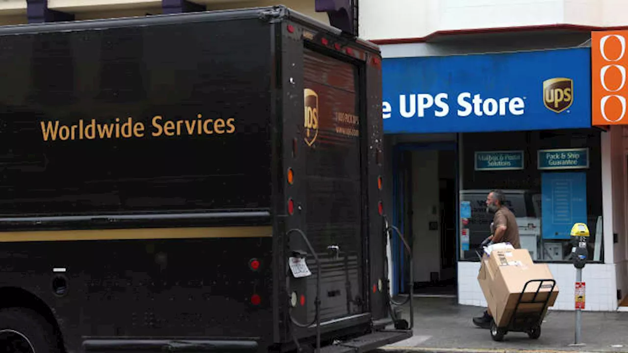 UPS stock falls after delivery giant cuts revenue outlook