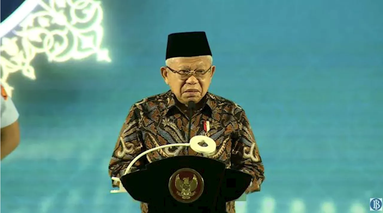 Wapres Minta Ekonomi Syariah Masuk ke Perhitungan PDB