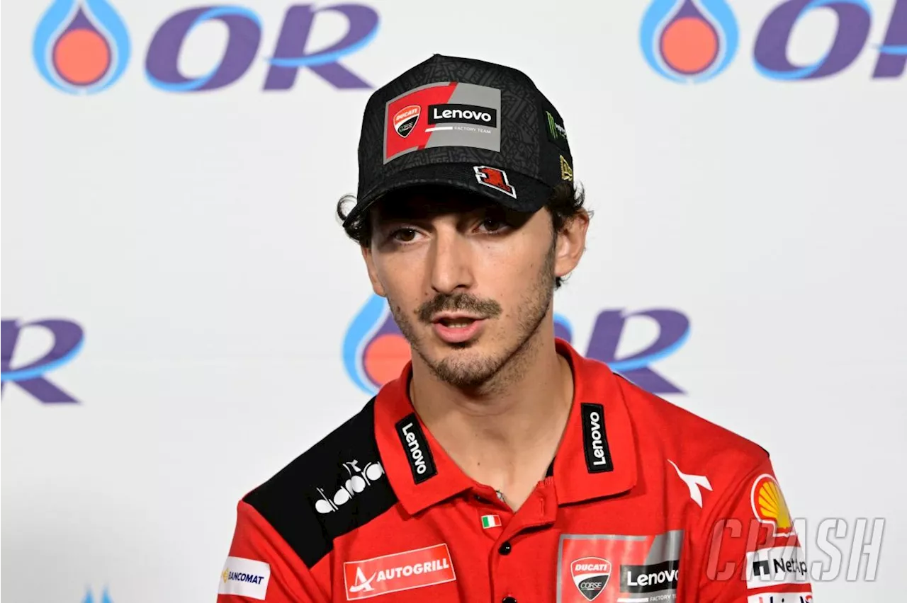 Bagnaia addresses nervy MotoGP title scrap: “27 points not enough to be relaxed”