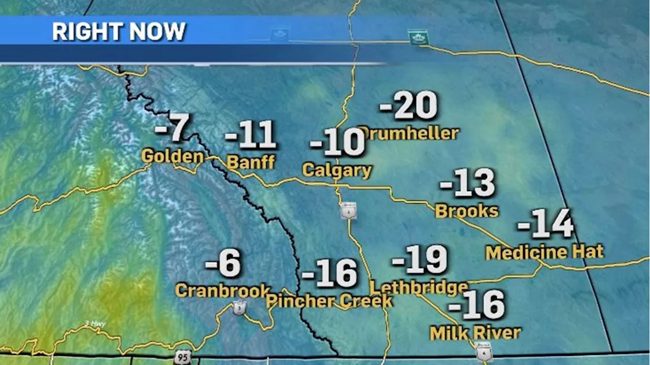 Gradual warmup on the way for Calgary, above freezing for Halloween