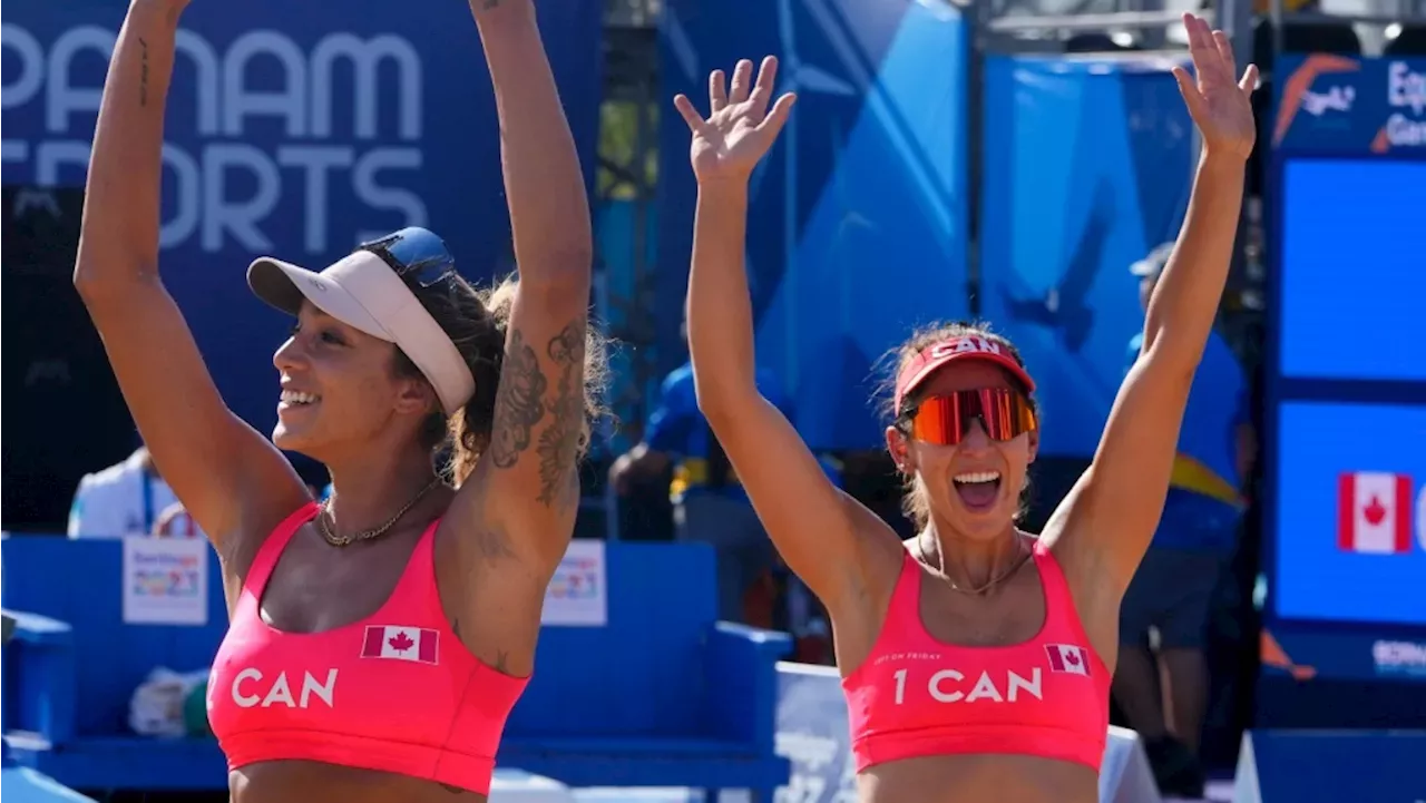Canadian Beach Volleyball Duo Humana Paredes Wilkerson To Play For Pan Am Games Gold