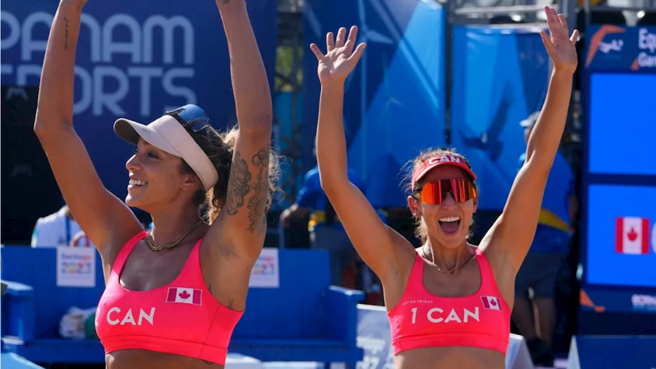 Canadian beach volleyball duo Humana-Paredes, Wilkerson to play for Pan Am Games gold