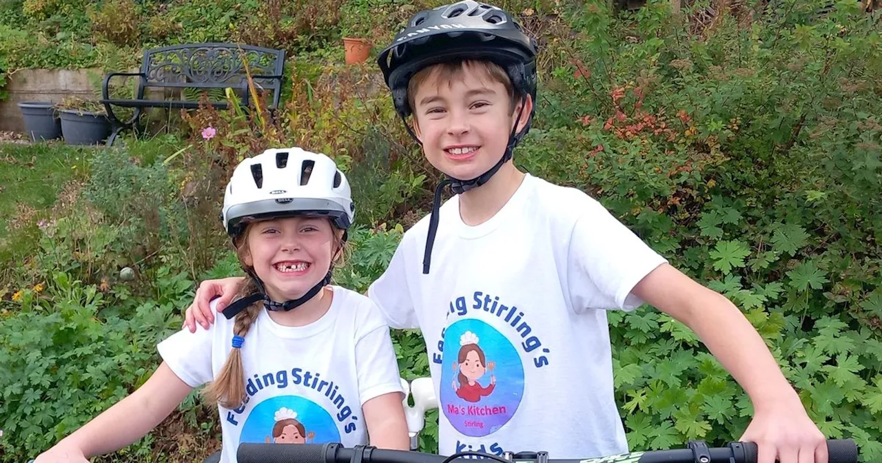 Dunblane kids head into the saddle to raise thousands for hungry local kids