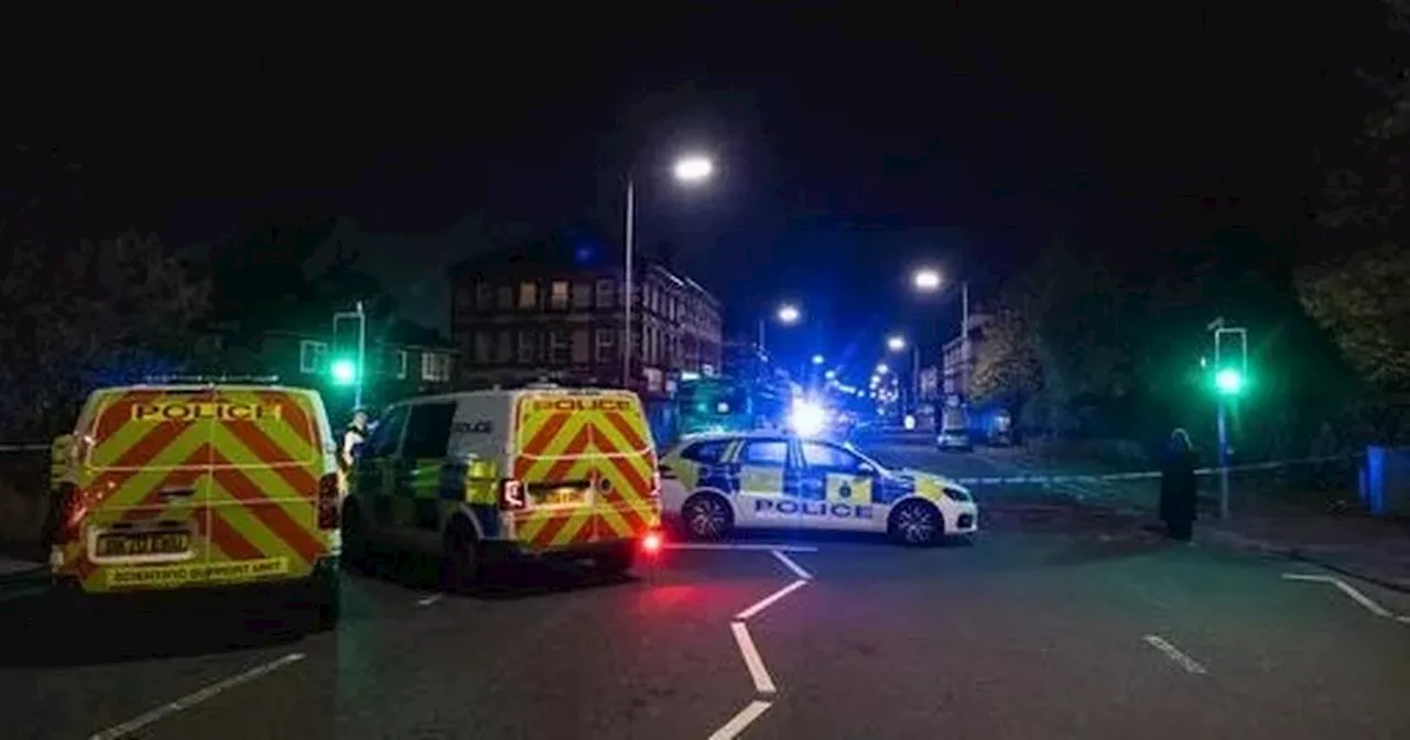 Man shot in the back as police lock down major road and launch probe