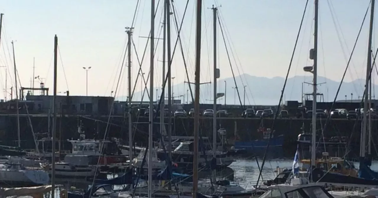 Rescue teams searching Ayrshire Marina following missing person report